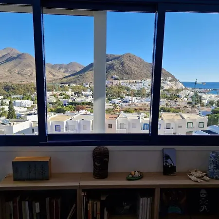 Independiente Con Piscina, Terraza Y Vistas Al Mar Y Montana San Jose (Almeria)